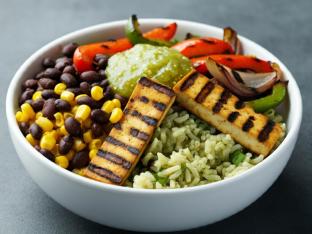 Tofu Fajita Bowl (Vegan)
