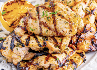 Citrus Spiced Baked Chicken Thighs (Garlic and Nightshade Free)