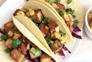 Vegan Tofu Taco Meal