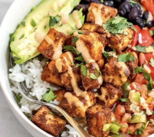 Vegan Tofu Bowl