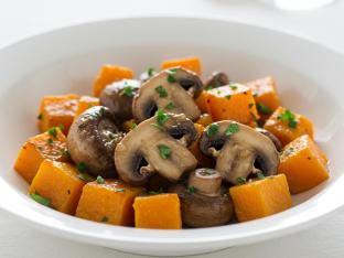 Roasted Mushrooms and Butternut Squash Roasted Mushrooms and Butternut Squash