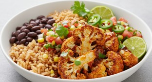 Vegan Spicy Cauliflower Al Pastor Bowl