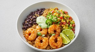 Chipotle Honey Grilled Shrimp Bowl