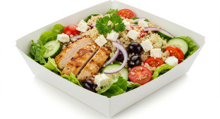 Greek Quinoa Salad with Chicken