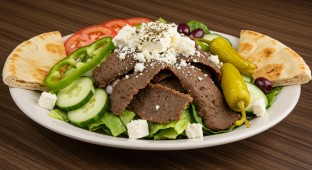 Greek Salad with Gyro