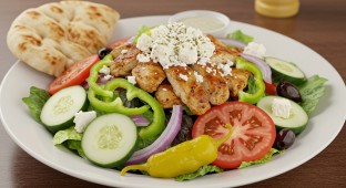 Greek Salad with Chicken