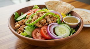 Garden Salad with Chicken