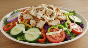 Gluten Free Dairy Free Koko’s Chicken Chopped Salad
