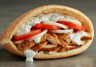 Chicken Shawarma Pita Wrap