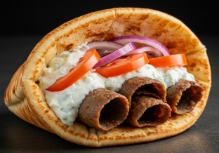 Beef Gyro Pita Wrap