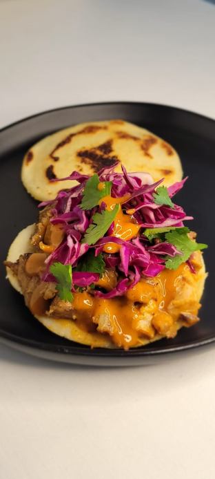 BBQ Pulled Pork Arepa
