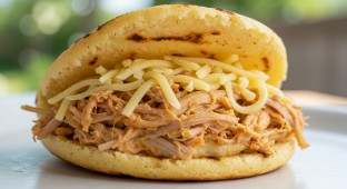 American Turkey Breakfast Arepa