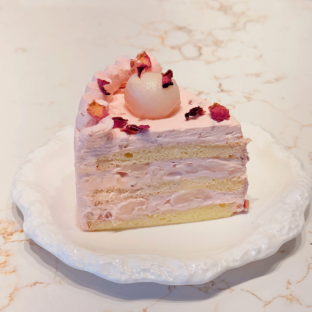 Rose Lychee Cream Cake