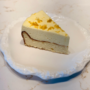 Yuzu lemon Basque Cake