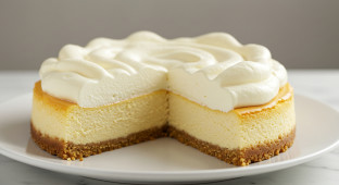 Earl Grey Vanilla Basque Cake