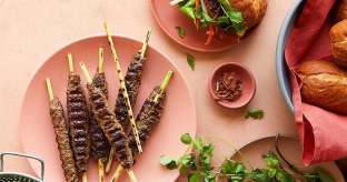 Impossible Lemongrass Skewers