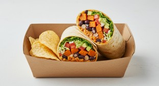 Sweet Potato and Black Bean Burrito