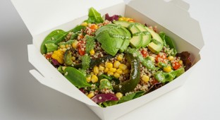 Quinoa and Roasted Poblano Salad