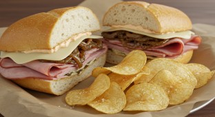 Chipotle Ham and Swiss Sandwich Meal