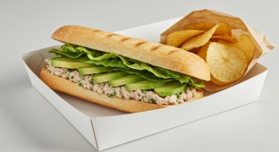 Mexican Tuna Salad Panini Meal