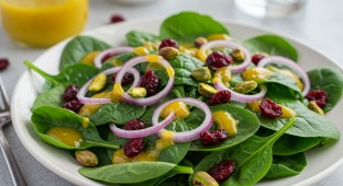 Tropical Spinach Salad