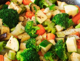Grilled Veggies with Broccoli and Cabbage