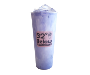 25% - Ube Black Milk Tea with Boba