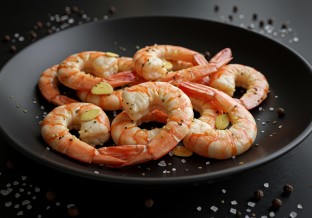 Grilled Olive Oil Shrimp