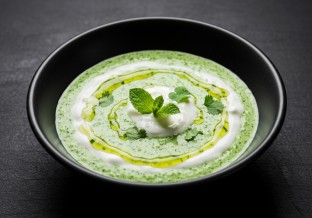 Mint Cilantro Yogurt Dressing
