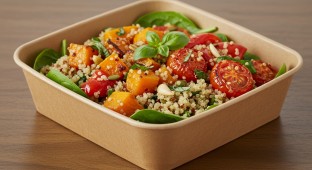 Chilled Quinoa & Roasted Squash Salad