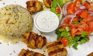Chicken Shish Kebab Plate