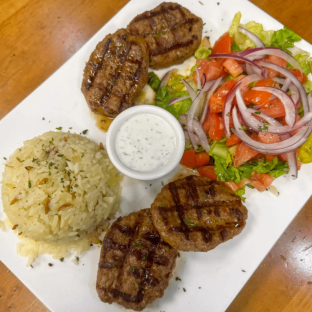 Kofte Kebab Plate