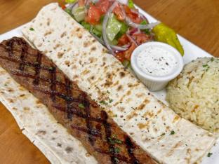 Dairy Free Adana Plate (With Hummus)