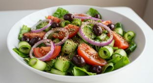 Dairy-Free Greek salad