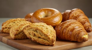 Scones, Bagels and Croissants
