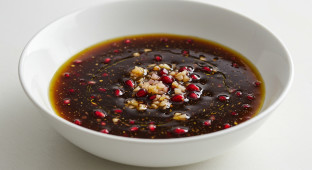 House Dressing with Pomegranate Molasses