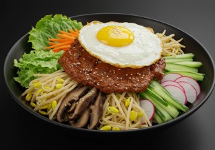 Jaeyook (Pork) Bibim-bop Bowl