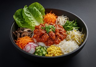 Allergen Free Spicy Chicken Bibim-bop Bowl