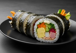 Albacore and Mayo Kimbop