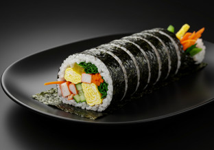 Crab Salad Avocado Kimbop