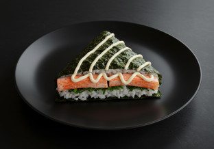 Triangle Crab Salad Kimbop