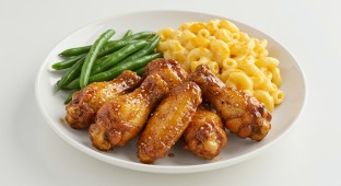 Smoked Chicken Wings Plate