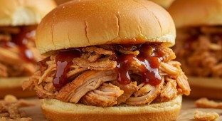 Smoked Chicken Sliders