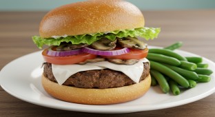 Vegetarian Burger Box