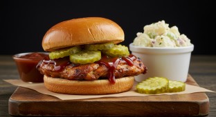 Chicken Sandwich Box with Potato Salad