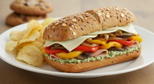 Roasted Vegetables Boursin Sandwich Box