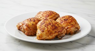 Roasted Cajun Rubbed Chicken