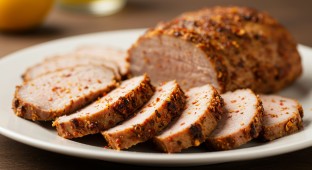 Citrus Five Spice Rubbed Roasted Pork
