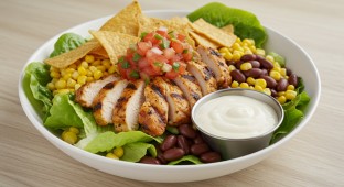 Entree Santa Fe Chicken Salad with Ranch Dressing