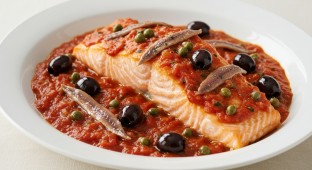 Salmon Puttanesca